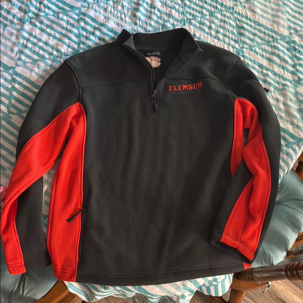 Campus Heritage Black and Orange Pullover